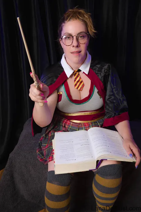 Lana Del Lust: BBW Brunette in Stockings and Glasses Poses Topless – photo 1 of 15