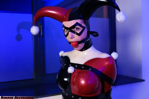 Dutch Woman Bound and Gagged in Latex – photo 4 of 16
