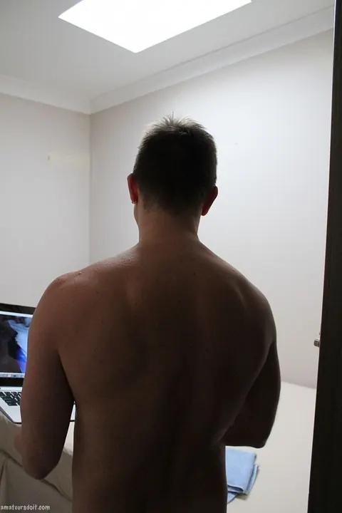 Man Strokes His Cock and Fingers His Ass – photo 17 of 21