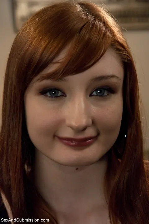 Violet Monroe: European Redheads in Dresses and Heels Submit to BDSM Threesome – photo 4 of 21