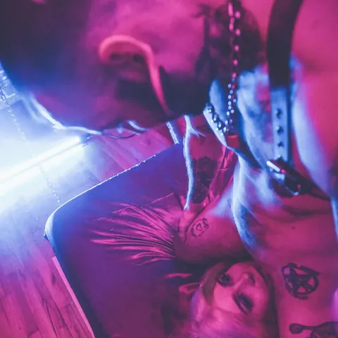 Chubby Trans Woman Undresses and Has Sex with Her Partner – photo 13 of 15