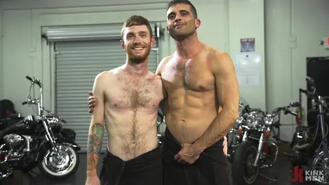 Bound Man Gets a Handjob While Restrained – photo 15 of 15