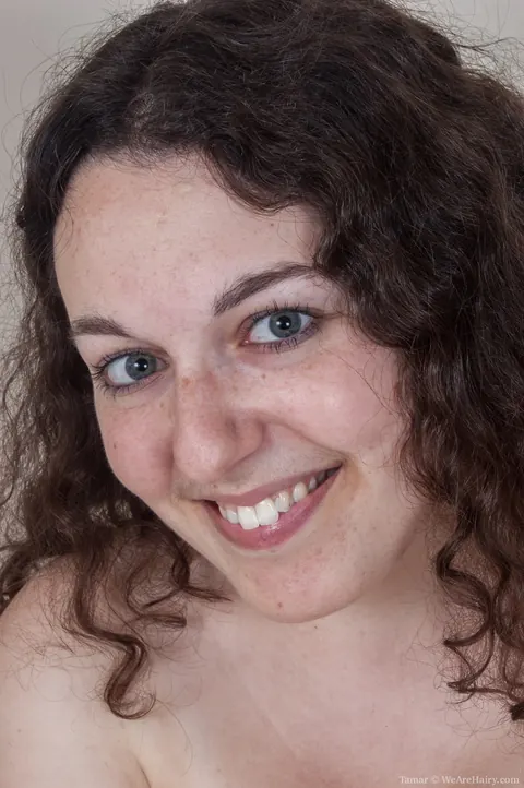 BBW with Big Tits Spreads Her Hairy Pussy – photo 14 of 21