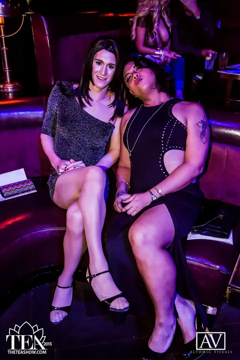 Trans Woman Eases Straps Off Shoulders and Poses Nude Front and Back – photo 6 of 16