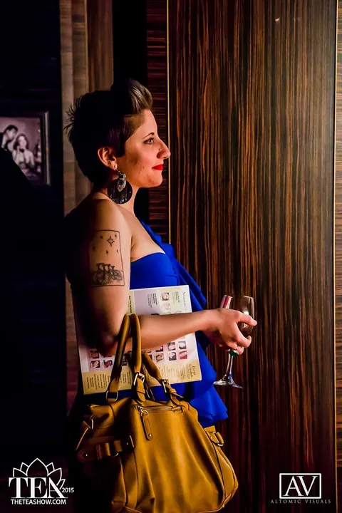 Trans Woman Eases Straps Off Shoulders and Poses Nude Front and Back – photo 4 of 16