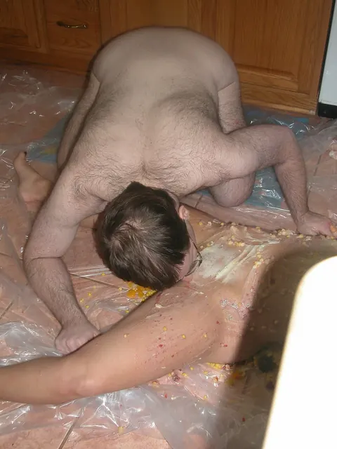 Carrie Cash: Brunette MILF Gets Fucked and Spreads on the Kitchen Floor – photo 17 of 21