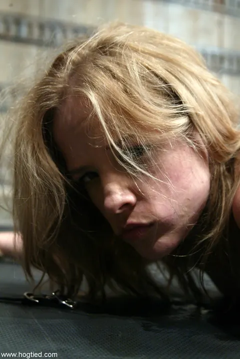 Anna Mills: Mature Blonde MILF in Bondage Fucks Herself with a Dildo – photo 20 of 20