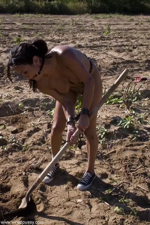 Nadia Styles: Busty Latina MILF Dominates a Woman in Bondage Outdoors – photo 3 of 20