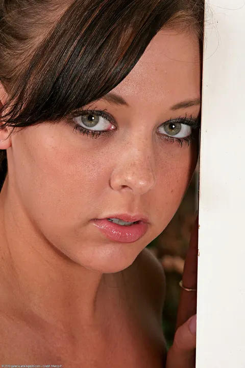 Ivy Winters: Brunette Strips Nude and Poses to Reveal Her Small Natural Tits – photo 12 of 21