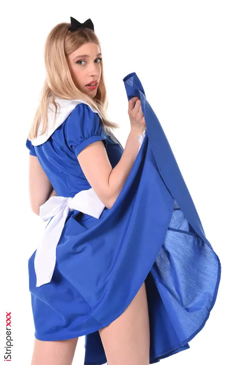 Freya Mayer: Thick Blonde Strips Out of Her Uniform for Dildo Play – photo 5 of 15