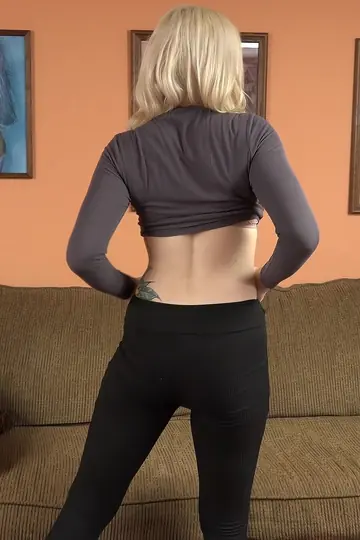 Thick Blonde MILF in Lingerie Sucks POV and Takes a Cumshot