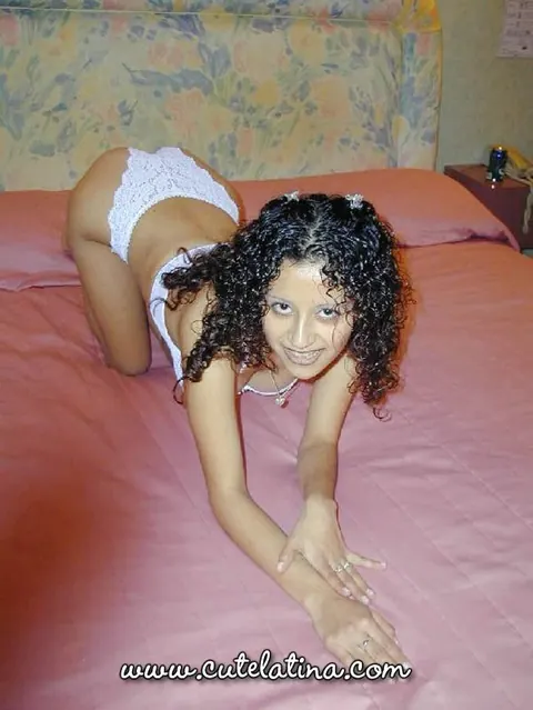 Destiny Deville: Thick Indian MILF Strips Out of Her Lingerie in the Bedroom – photo 9 of 15