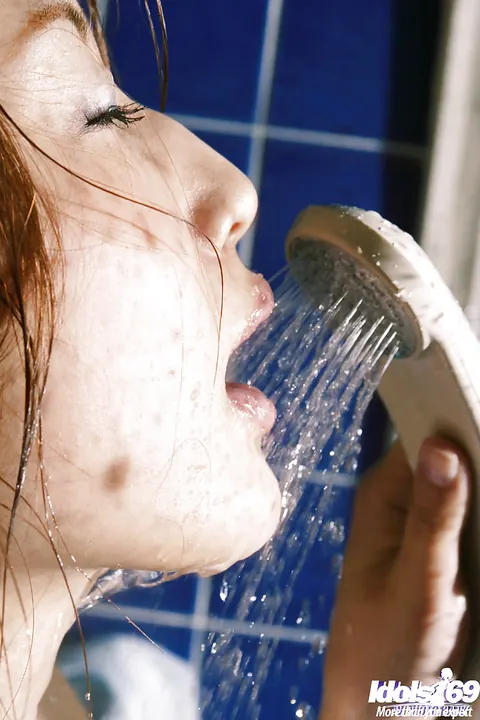 Mio Kimori: Thick Asian Brunette Shows Her Hairy Pussy in the Shower – photo 10 of 14