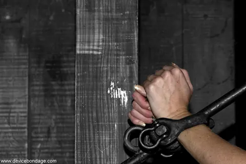 Miss Jade Indica: Tall Latina and Redhead MILFs Bound, Gagged and Spreading in a Dungeon – photo 8 of 17