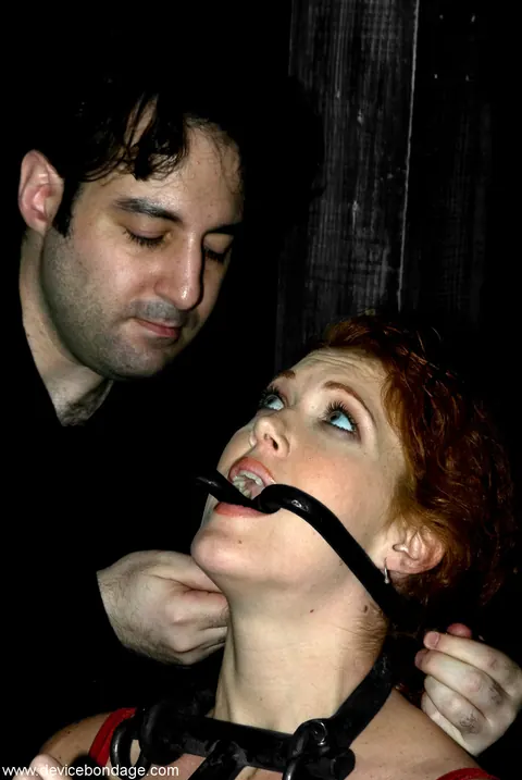 Miss Jade Indica: Tall Latina and Redhead MILFs Bound, Gagged and Spreading in a Dungeon – photo 5 of 17
