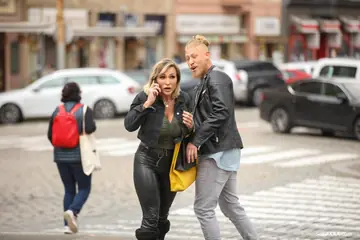 Aubrey Black – BBW MILF with Big Tits Sucks and Fucks in Public