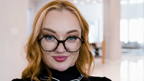 Emma Magnolia: BBW Redhead in Glasses Flaunts Her Big Ass and Gets Fucked – photo 11 of 20