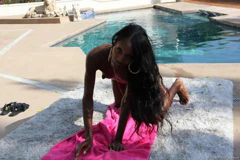 Tall Skinny Trans Woman Strips and Shows Her Cock – photo 15 of 17