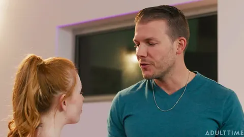 Madi Collins: Petite Redhead Joins a Threesome for Group Sex – photo 3 of 20