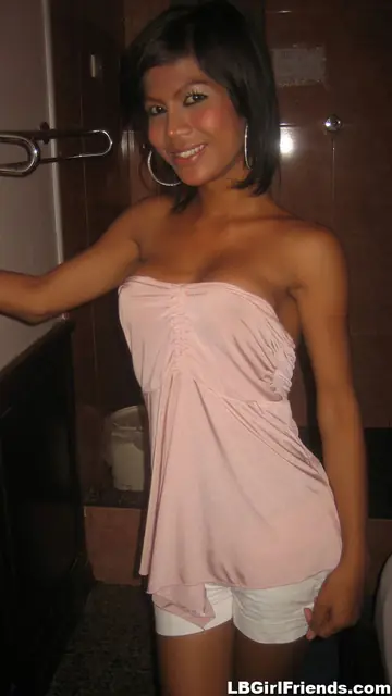 Busty Asian Trans Woman Strokes Her Cock