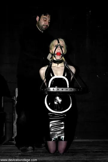 Claire Adams – Two Latina MILF Redheads Bound in Latex and Spreading