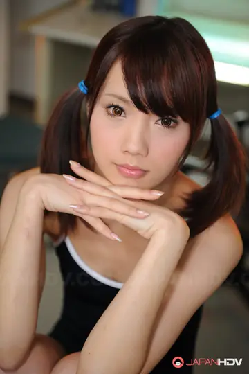 Ageha Kinashita – Japanese MILF in Pigtails Undresses and Poses Nude