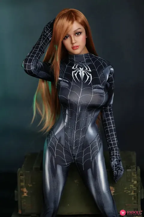 Redhead Strips Out of Her Costume and Poses Nude – photo 17 of 19