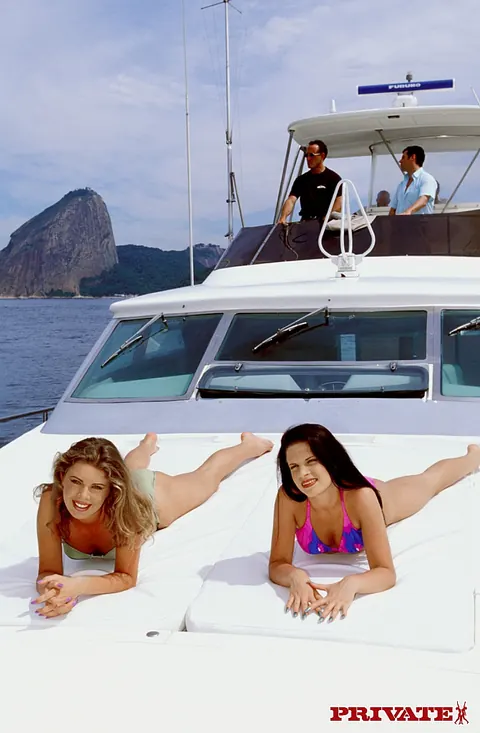 European Women Share a Cock in a Yacht Threesome – photo 12 of 13