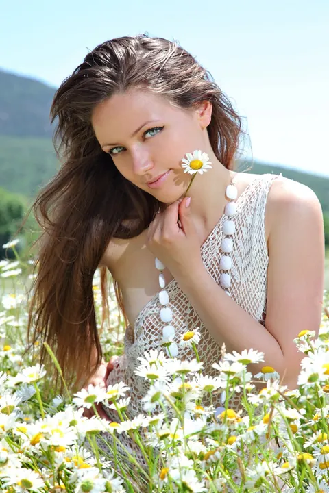 Anastasia F: Slim Ukrainian Brunette Strips Out of Her Lingerie Outdoors – photo 7 of 21
