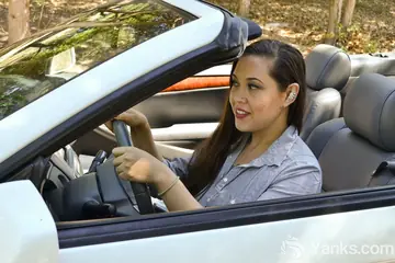 Asian Brunette with Big Tits Masturbates in the Car and Forest