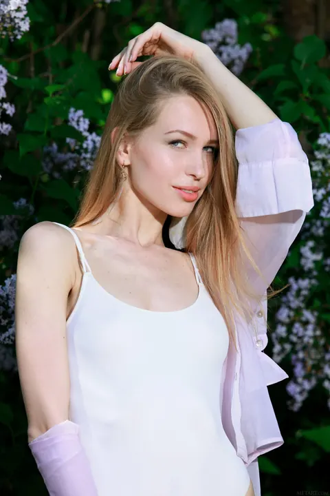 Tiffany Bene: Tall Russian PAWG Poses in Her Bodysuit Then Strips Nude – photo 1 of 21