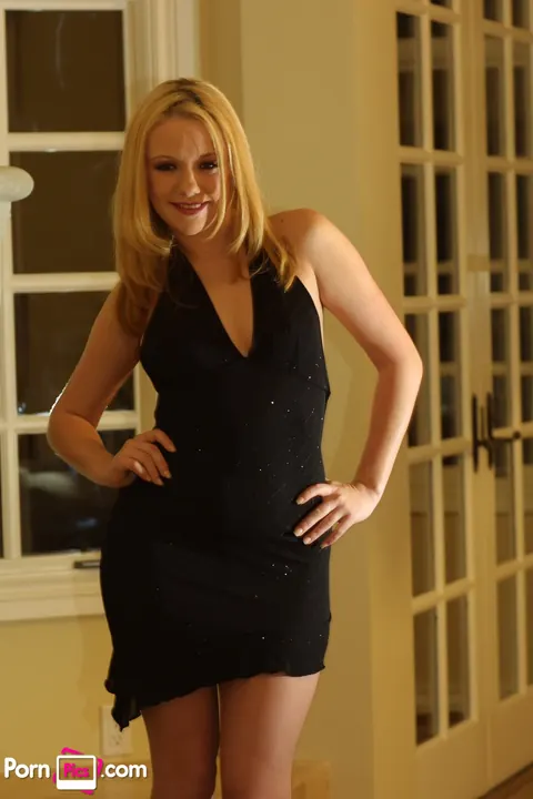 Brittney alexander: Blonde in Heels Shows Off Her Small Natural Tits and Thick Ass – photo 1 of 21