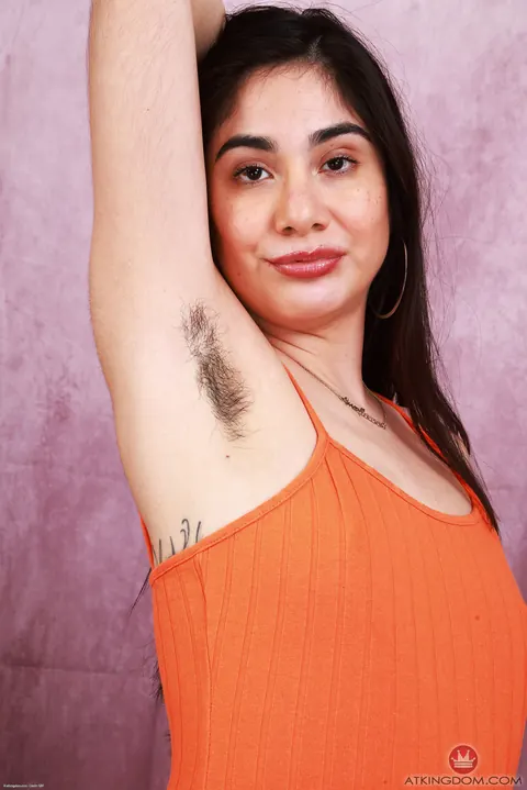 Lucy Sunflower: Thick Latina Brunette Flaunts Hairy Hole and Big Ass – photo 2 of 21