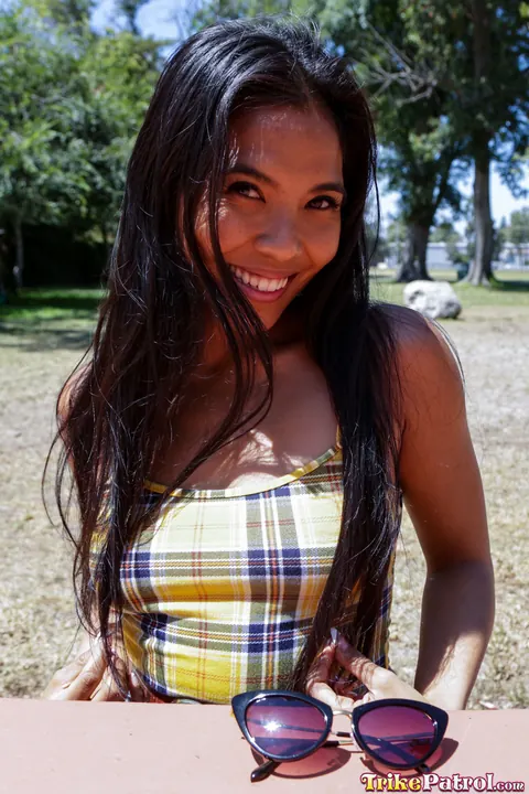 Jada Kai: Filipina with Big Natural Tits Strips and Fucks Her Partner – photo 1 of 21
