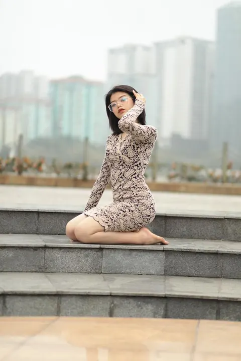 Thick Asian Brunette Takes Anal Creampie Outdoors in a Threesome – photo 13 of 21