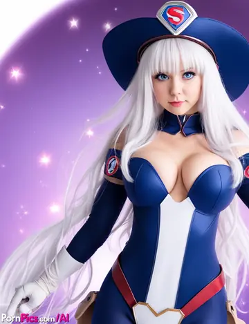 Blonde AI-Generated Woman Poses Nude