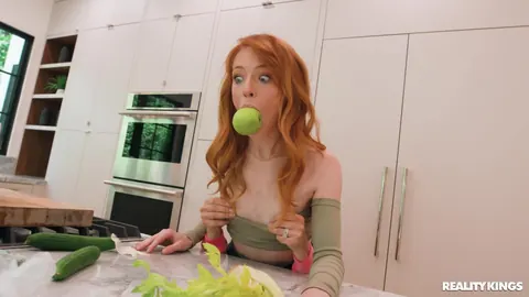 Lexi Luna: Busty Brunette MILF Fingers and Licks Redhead in Panties – photo 7 of 21