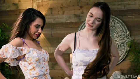 Hime Marie: Brunette Joins Interracial Threesome with Lesbian Action – photo 4 of 20