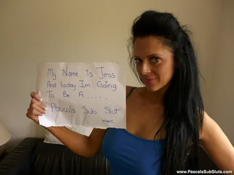 Jess Scotland: Busty British Brunette Undresses and Spreads – photo 1 of 12