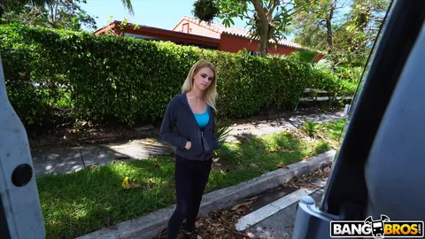 Lilli Dixon: Petite Blonde with Big Tits Sucks and Fucks Outdoors – photo 4 of 21