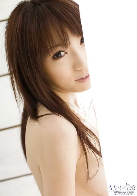 Kanako Tsuchiyai: Petite Asian Brunette Strips Out of Her Skirt Outdoors – photo 14 of 15
