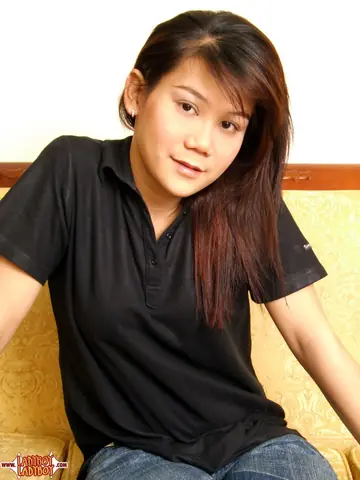 Asian Trans Woman Fingers Her Ass and Masturbates