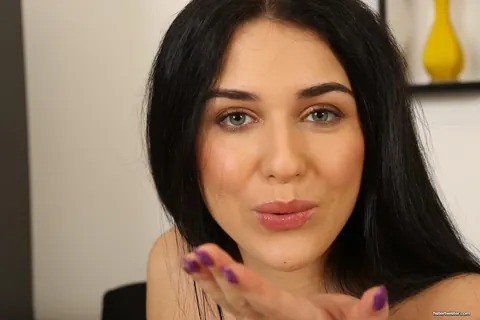 Jessica Lincoln: Russian Brunette Toys Her Pussy and Spreads in the Bathroom – photo 20 of 20