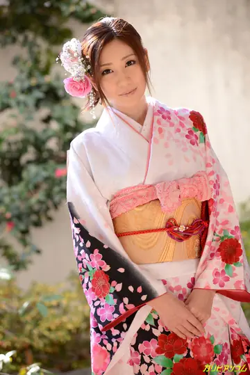 Asian Brunette in Costume Has Group Sex