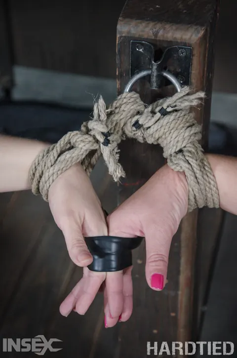 Nyssa Nevers: Two Asian Brunettes Submit to Bondage and Lick Each Other in a Dungeon – photo 3 of 14