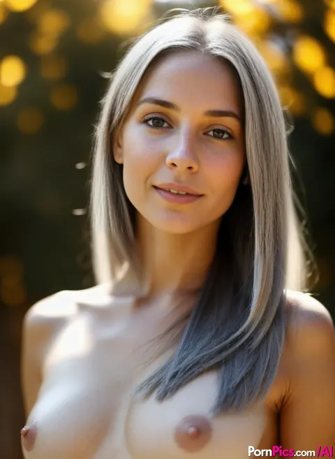 AI-Generated Woman Stands Nude Outdoors – photo 9 of 10