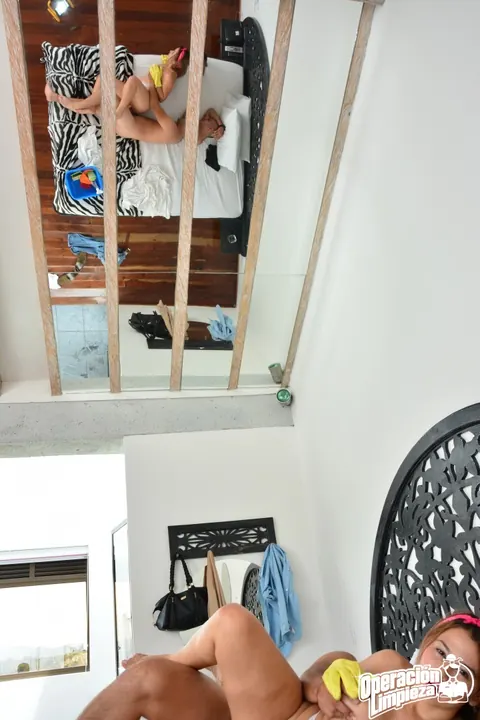 Angela Rodriguez: Latina Sucks Cock and Spreads Her Pussy – photo 7 of 17