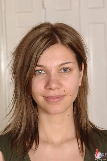 Woman in Jeans Lowers Her Pants and Spreads Her Legs