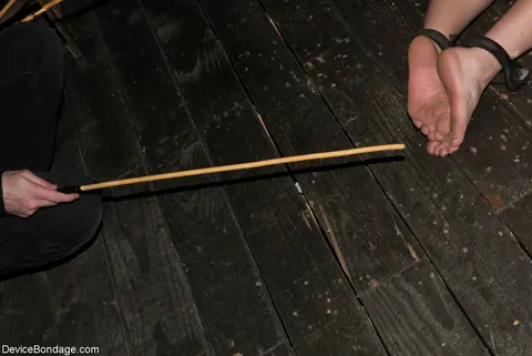 Amber Keen & Ami Emerson: Busty Brunette in Bondage Gives a Blowjob – photo 20 of 20