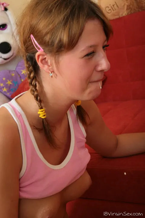 Redhead Gives a Sloppy Blowjob Before Anal Doggy Style – photo 21 of 21